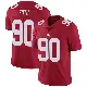 ＃90 Men's Leki Fotu Red Limited New York Giants Alternate Vapor Untouchable Jersey